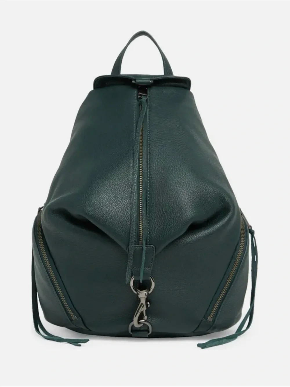 NWT Rebecca Minkoff Julian full size Backpack in Pine green